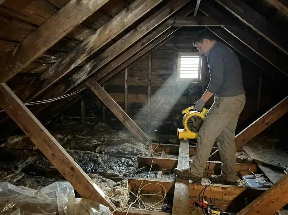 attic-water-damage-drying-proc-007 — frequently asked questions, Emergency Water Extraction & 24/7 Flood Response in Astoria…